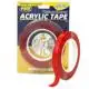 Стрічка акрилова двостороння надміцна HPX Acrylic Tape, 12 мм х 5 м, прозорий, TT1205, фото 1 Стрічка акрилова двостороння надміцна HPX Acrylic Tape, 12 мм х 5 м, прозорий, TT1205 купити недорого в Україні, фото 1