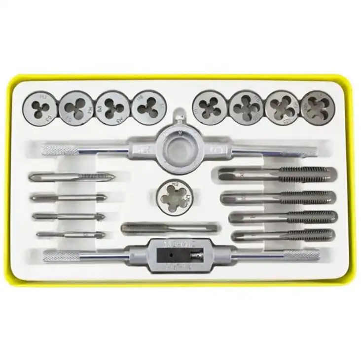 Набор метчиков и плашек Master Tool, плашки M3-М12, метчики M3-M12, 20 шт, 15-1420 купить недорого в Украине, фото 1