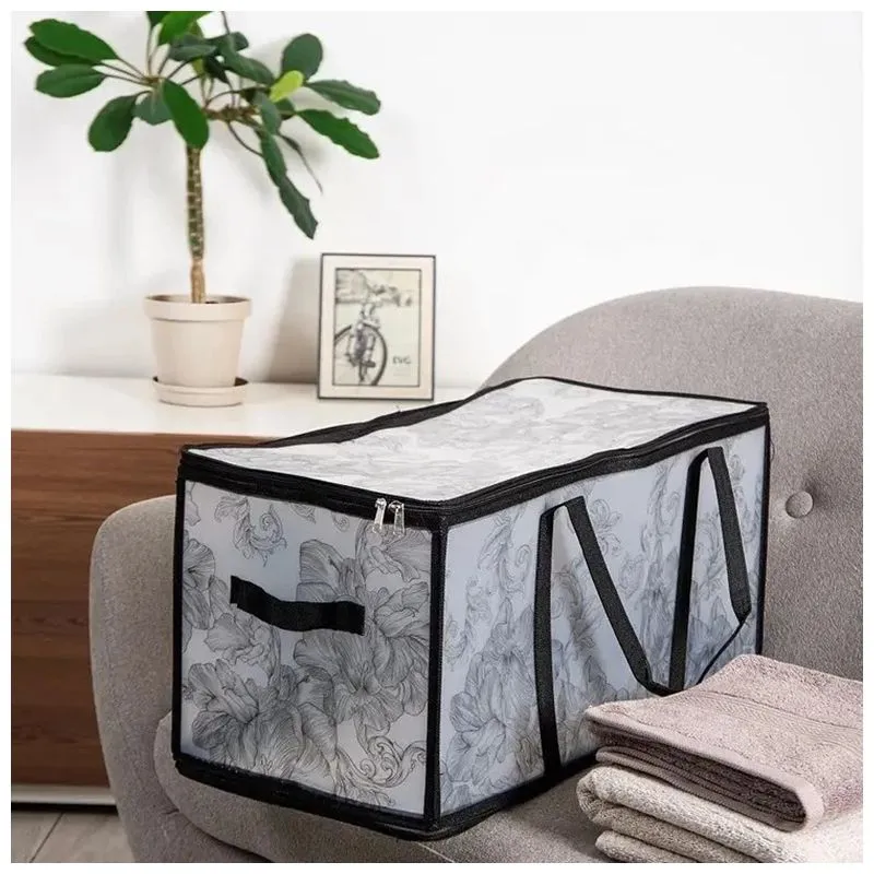 Корзина Idea Home Anthracite Flowers DB-28, 60x30x30 см, 7058560 купити недорого в Україні, фото 2