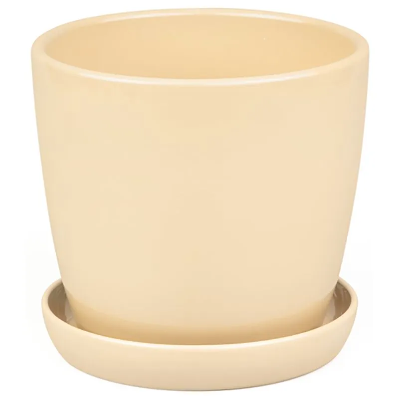 Горшок Сонет, 0,5 л, бежевый купить недорого в Украине, фото 1