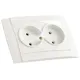 Розетка Marso Lara, белый, 41-11-55 купить недорого в Украине, фото 1