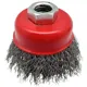 Щітка чашкова Miol, кручений дріт, М14, 125 мм, 06-410 купити недорого в Україні, фото 1