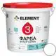Фарба інтер'єрна латексна Element 3, База А, матова, біла, 1 л купити недорого в Україні, фото 1