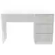 Стол компьютерный Даск-Центр Oscar, 750x1200x550 мм, белый/монолит, 120859 купить недорого в Украине, фото 2