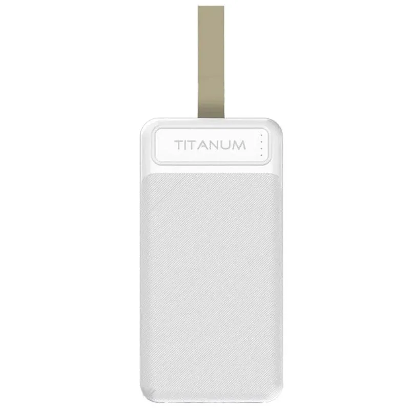 Портативна батарея Titanum Power bank, 30000 mAh, білий, TPB-914 купити недорого в Україні, фото 1