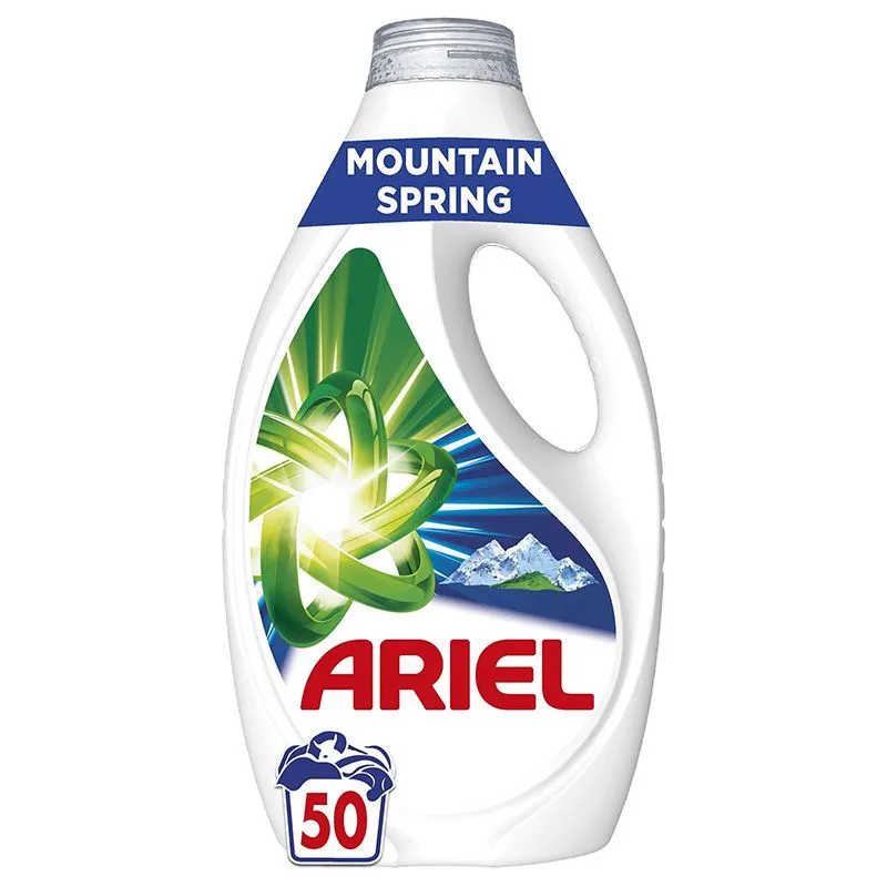 Гель для прання Ariel Гірське джерело, 2,25 л, 50 циклів купити недорого в Україні, фото 1