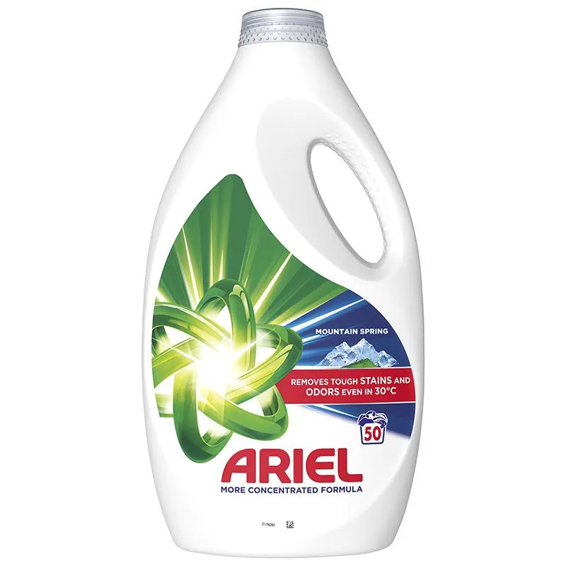 Гель для прання Ariel Гірське джерело, 2,25 л, 50 циклів купити недорого в Україні, фото 2