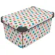 Бокс з кришкою Qutu Style Box Colored Zigzag, 10 л, в асортименті, 6739265 купити недорого в Україні, фото 1