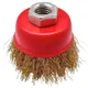 Щітка чашкова Miol, кручений дріт, М14, 100 мм, 06-427 купити недорого в Україні, фото 1