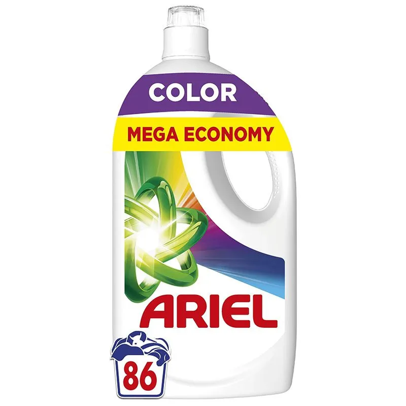 Гель для прання Ariel Для кольорових речей, 3,87 л, 86 циклів купити недорого в Україні, фото 1