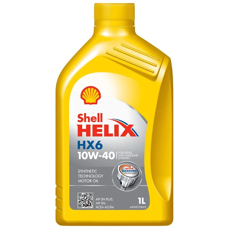 Олива моторна Shell HX6 10W-40, 1 л, ТОВ-У001627 купити недорого в Україні, фото 1