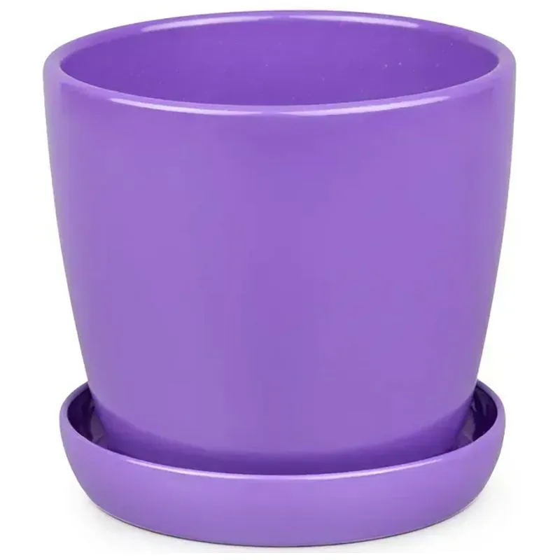 Горшок Сонет, 0,5 л, фиолетовый купить недорого в Украине, фото 1