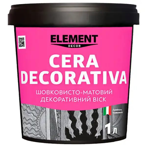 Воск декоративный  Element Cera Decorativa, 1 л купить недорого в Украине, фото 1