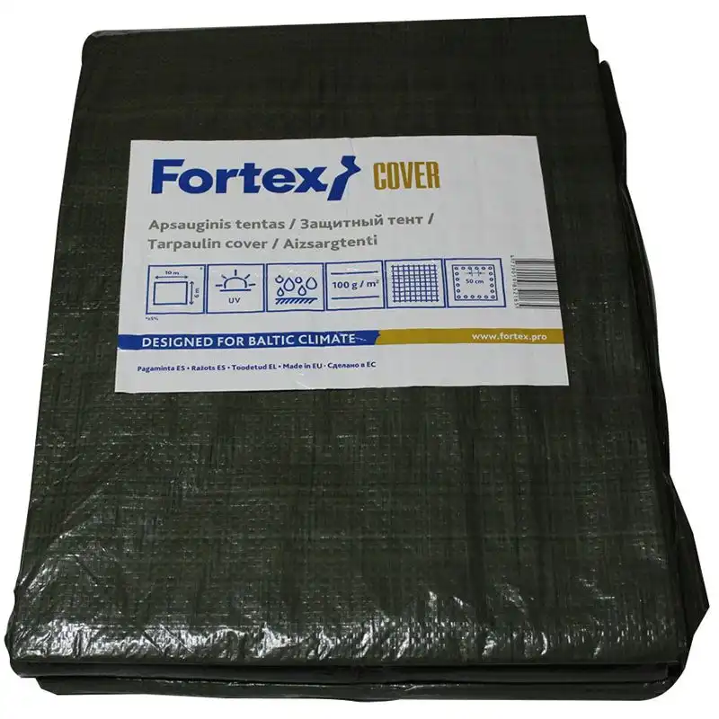 Тент Fortex, 3х5 м, 90 г/кв.м, зелений купити недорого в Україні, фото 1