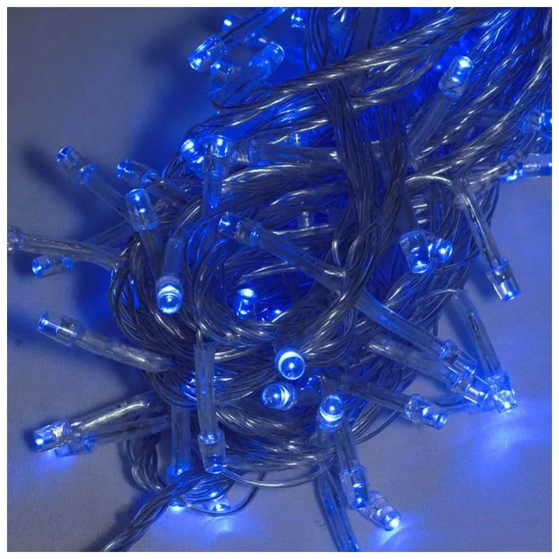 Гірлянда світлодіодна, 25 м, 400 LED, синій, 1140-02 купити недорого в Україні, фото 1