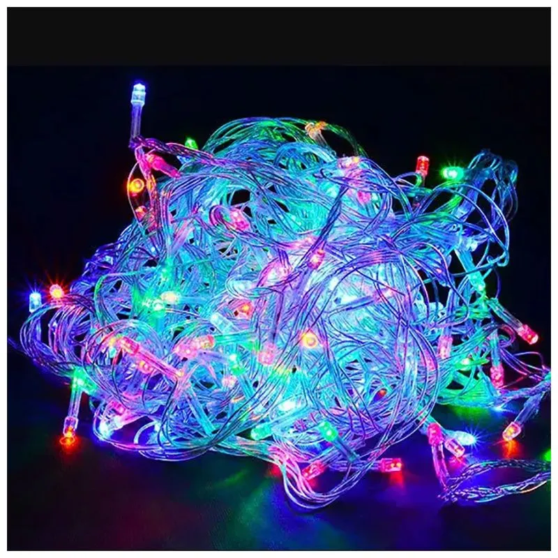Гірлянда світлодіодна, 32 м, 500 LED, кольоровий, 1150-01 купити недорого в Україні, фото 1