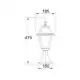 Світильник Ultralight QMT 1364-A Faro-I, 100W, скло/старе золото, 46308, фото 2 Світильник Ultralight QMT 1364-A Faro-I, 100W, скло/старе золото, 46308 купити недорого в Україні, фото 2