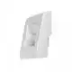 Бокс універсальний для розетки San Decor, білий купити недорого в Україні, фото 2