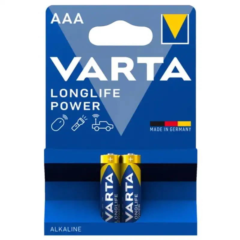 Батарейка Varta High Energy, AAA, BLI 2 шт, 4903121412 купити недорого в Україні, фото 1