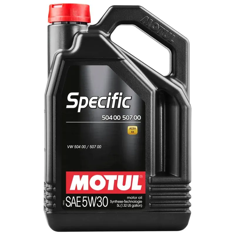 Олива моторна Motul Specific 504 00 50700, SAE 5W30, 5 л, 3374650257709 купити недорого в Україні, фото 1