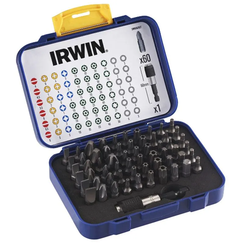 Набір біт  Irwin Mix 25 мм з тримачем 61 шт, IW6062527 купити недорого в Україні, фото 1