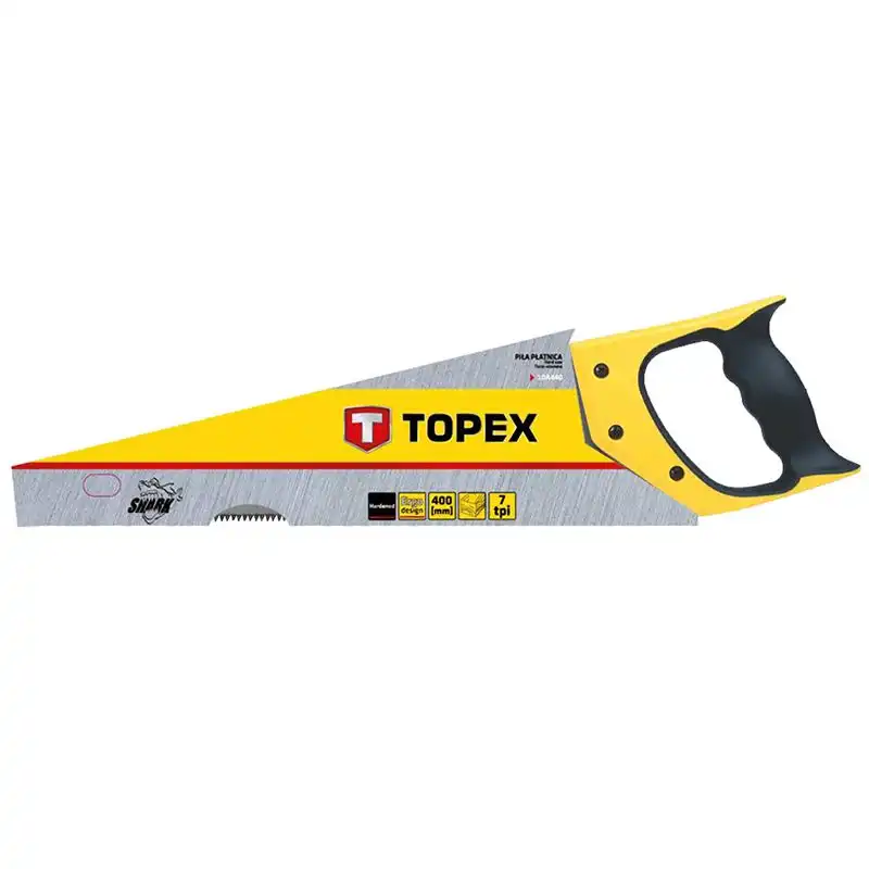Пилка по дереву Topex Shark, 400 мм, 10A440 купити недорого в Україні, фото 2