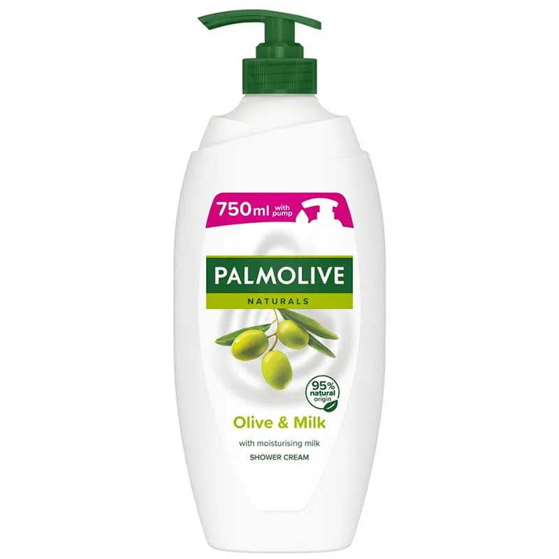 Гель для душу Palmolive Натурель Оливкове молочко, 750 мл купити недорого в Україні, фото 1