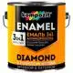 Емаль антикорозійна 3 в 1 Kompozit Diamond, 2,5 л, матовий графітовий, фото 1 Емаль антикорозійна 3 в 1 Kompozit Diamond, 2,5 л, матовий графітовий купити недорого в Україні, фото 1