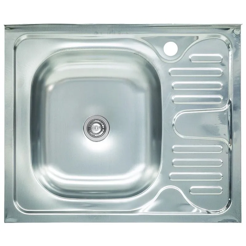 Мийка кухонна Platinum Satin L 6050, 500x600x170 мм купити недорого в Україні, фото 1