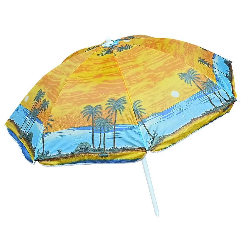 Пляжна парасоля, 1,4 м, малюнок в асортименті, CBT180087 купити недорого в Україні, фото 2