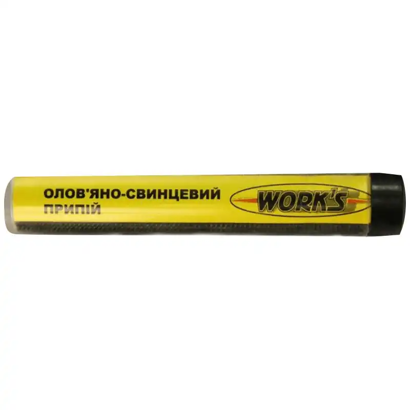 Припой оловянно-свинцовый Work's W15015, 1,5 мм, 15 г, 31046 купить недорого в Украине, фото 1