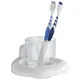 Склянка для зубних щіток Wenko Pure, 14,5х9,5х12 см, пластик, 19902100 купити недорого в Україні, фото 1