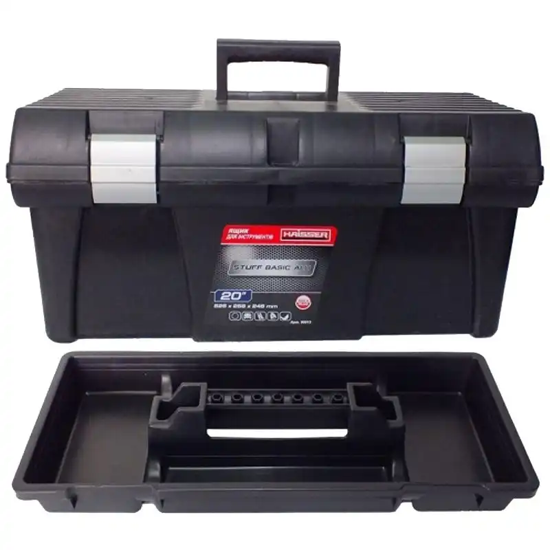 Ящик для інструментів Haisser Staff Basic Alu 20", 525х256х246 мм, 65566 купити недорого в Україні, фото 1