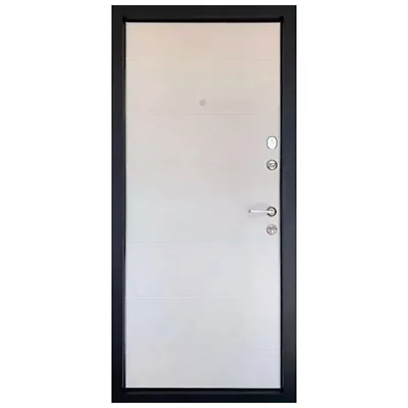 Двері вхідні Міністерство дверей ПК-202, 960x2050 мм, дуб грифель/дуб пломбір, ліві купити недорого в Україні, фото 2