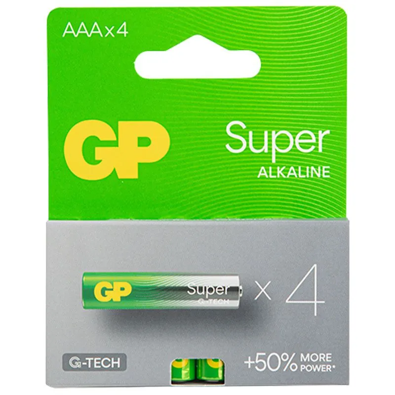 Батарейка GP Batteries Super Alkaline 24A21-SB4, 4 шт купити недорого в Україні, фото 1