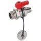 Кран-американка для слива KFA  Armatura, с соединителем и заглушкой, 1/2", 705-010-15 купить недорого в Украине, фото 1