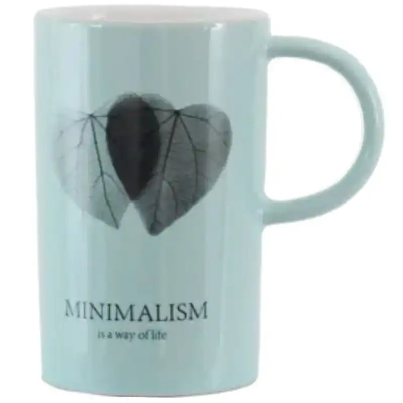 Чашка Limited Edition Minimalism, 340 мл, синій, 6583575 купити недорого в Україні, фото 1