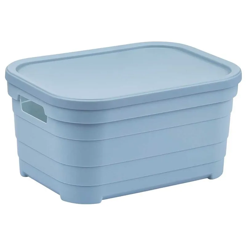 Корзина IDEA HOME 00638 Pyramid Blue, 3,8 л, 24x18x12,5 см, 7180088 купить недорого в Украине, фото 1