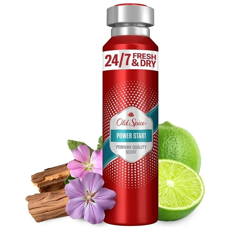 Аэрозольный антиперспирант Old Spice Power Start, 150 мл купить недорого в Украине, фото 2