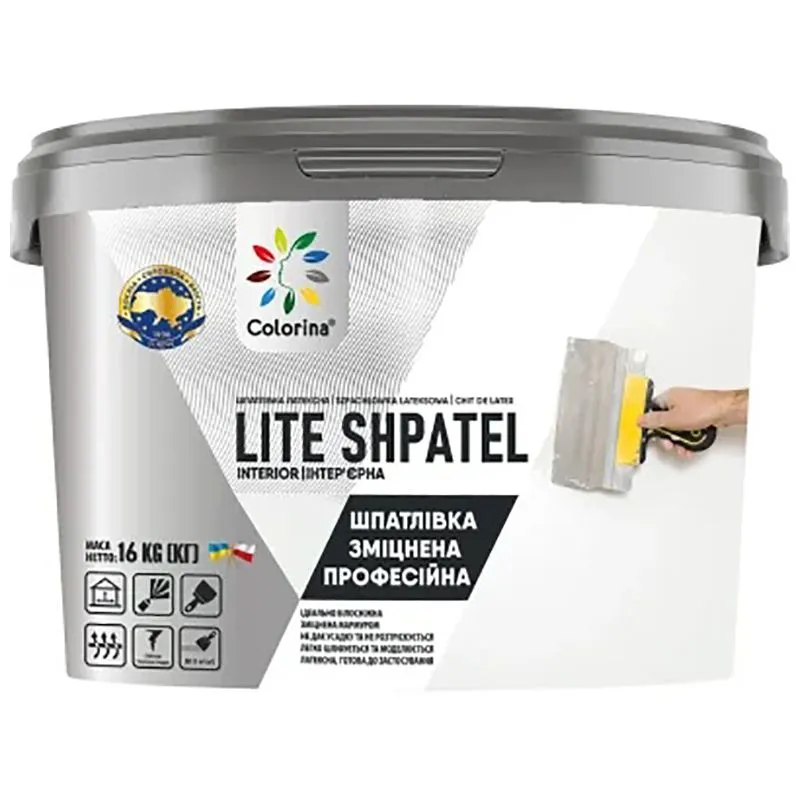 Шпатлевка Colorina Lite Shpatel, 25 кг купить недорого в Украине, фото 1