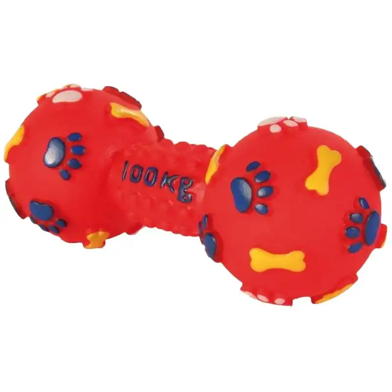 Іграшка для собак Trixie Гантеля вінілова Лапка, 15 см, 3361 купити недорого в Україні, фото 1