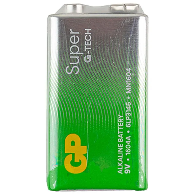 Батарейка GP Batteries Super Alkaline 6LF22 1604A21-S1, 1 шт купить недорого в Украине, фото 2