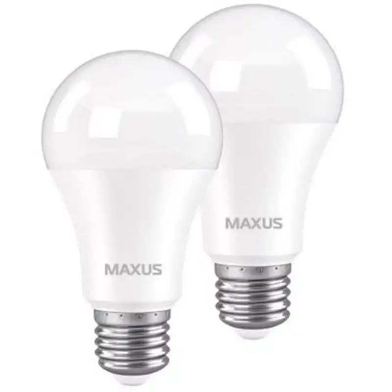 Лампа Maxus A60, 12W, E27, 4100K, 220V, 2-LED-778, 2 шт. купить недорого в Украине, фото 1