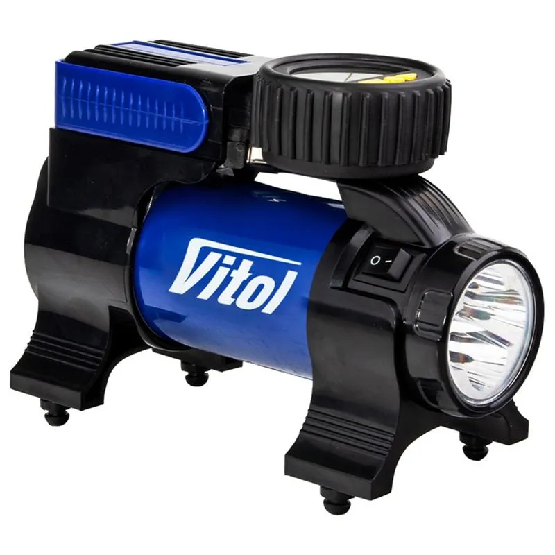 Компресор Vitol K-22, 100 psi, 14 Amp, 37 л купити недорого в Україні, фото 1