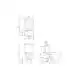 Унітаз-компакт Cersanit Kaskada K 010, 3/6 л, сидіння поліпропілен купити недорого в Україні, фото 3