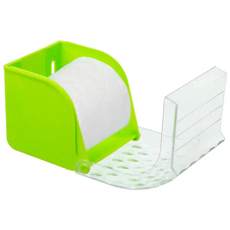 Утримувач для туалетного паперу Volver Crystal, зелений, 10201GR купити недорого в Україні, фото 2