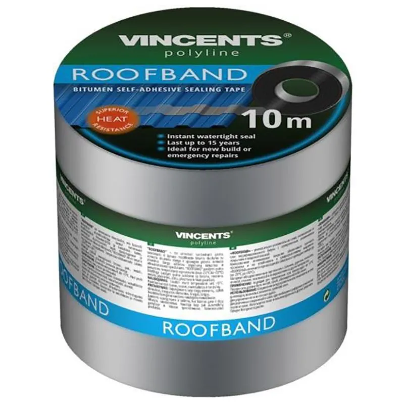 Лента уплотнительная Vincents Roofband, 20 см, 10 м, терракотовый купить недорого в Украине, фото 1