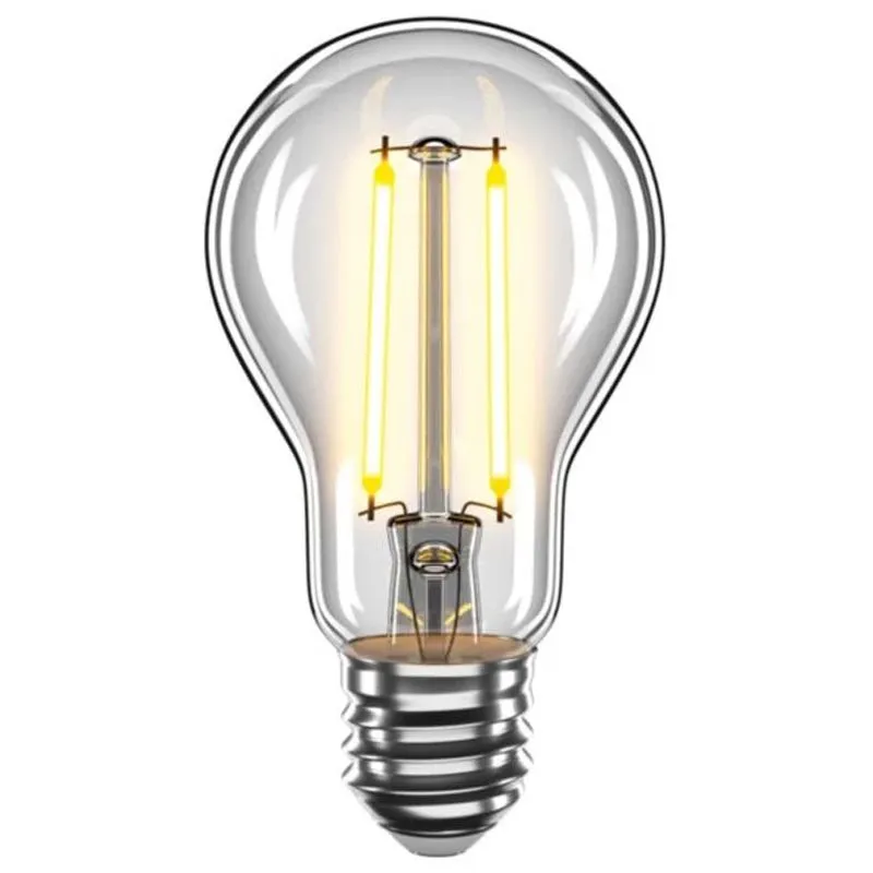Лампа світлодіодна філаментна Velmax, 2 Вт, A60, E27, 2500 K, 200 лм, 21-40-05 купити недорого в Україні, фото 1