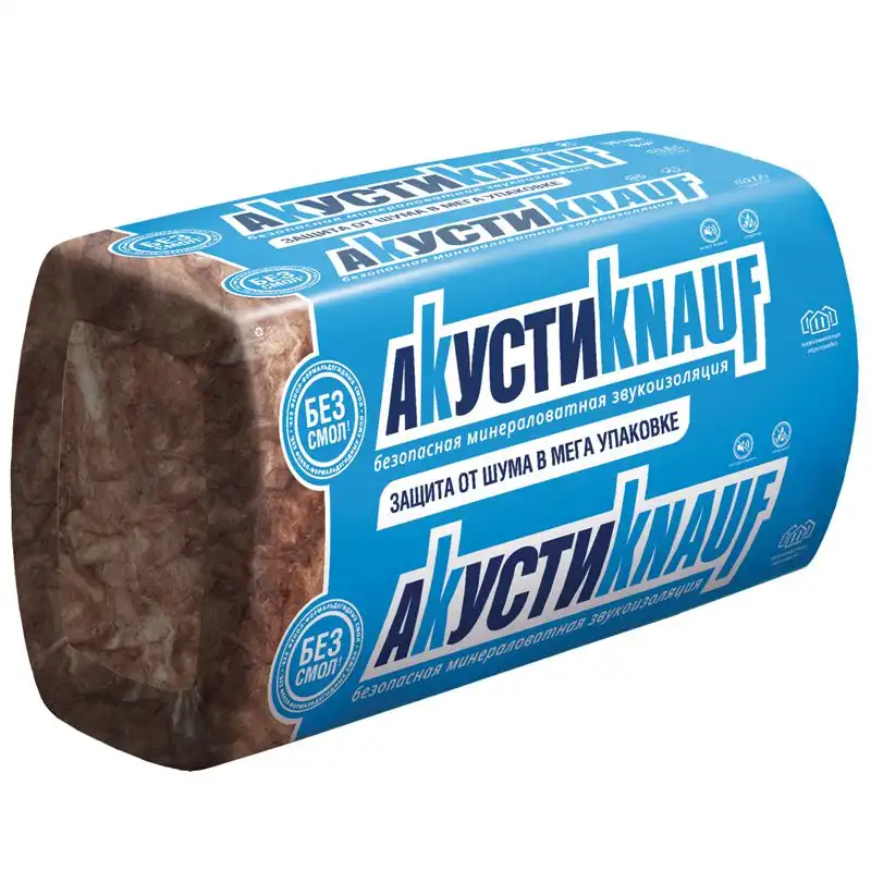 Теплоізоляція Knauf Insulation Акусті Knauf-50, 50x610x1230 мм, 16 шт., 738555, фото 36236 Теплоізоляція Knauf Insulation Акусті Knauf-50, 50x610x1230 мм, 16 шт., 738555 купити недорого в Україні, фото 36236