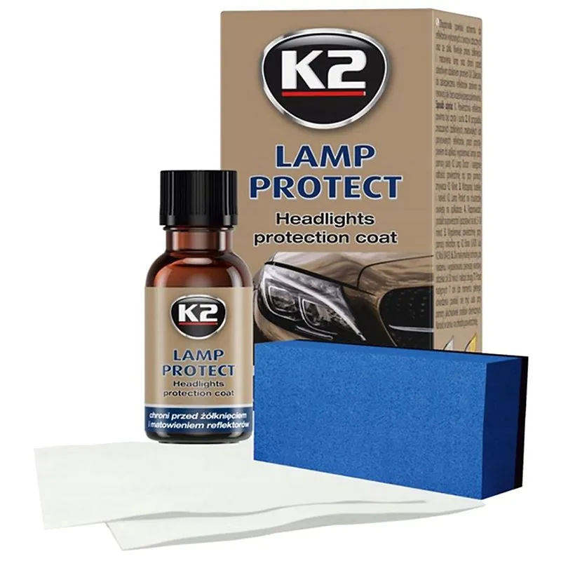 Засіб для захисту фар з аплікатором K2 Lamp Protect, 10 мл, K530 купити недорого в Україні, фото 1